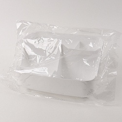 органайзер настольный пластиковый 5 отделений белый