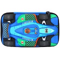 Пенал "3D CARS" 23,5*14*6см (синий)