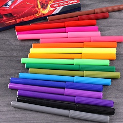 фломастеры 18цв "darvish" для мальчиков в картонной упаковке