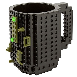 кружка-конструктор 400мл черная