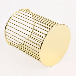 стакан металлический для канцелярских принадлежностей