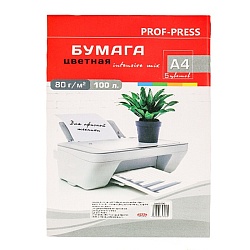 бумага а4 100л "intensive mix"  5цветов  80г/м2
