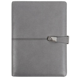 ежедневник а5 недатиров. 100л обложка кож.зам. на кольцах с магнитной застёжкой