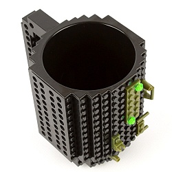 кружка-конструктор 400мл черная