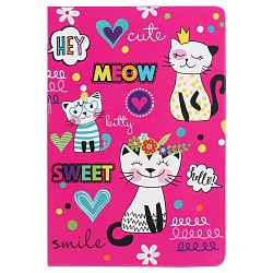 Блокнот 14,5*21см 80л  "Для девочек"