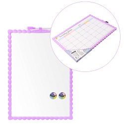 доска магнитно-маркерная 28*39,5см 2-х сторонняя