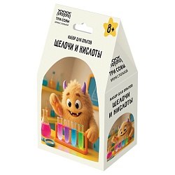 набор для проведения опытов три совы "щелочи и кислоты"