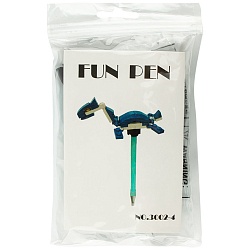 ручка шар. синяя "конструктор"