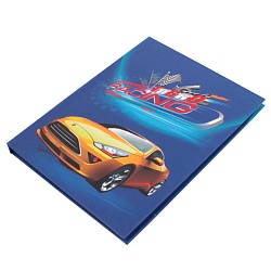 Блокнот подарочный  11*15см 50л "Гонки"
