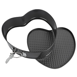 формы для запекания разъемные (сердце, круг, квадрат) 3 шт. в наборе