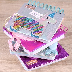 Блокнот 13*13см 150л на спирали ассорти