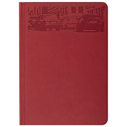 ежедневник а5 недатиров. "darvish" обложка кожзам  с цветным срезом