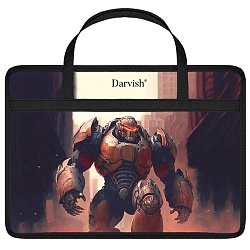 папка детская с ручками "робот"