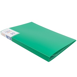 папка  20 файлов 500мкм зеленая