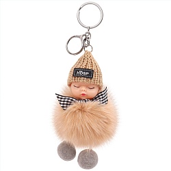 брелок "девочка" mix цвет