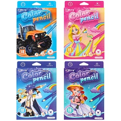 карандаши 18цв трёхгранный корпус