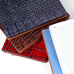 книжка  записная 13,5*19см "darvish" обложка кожзам крокодил ассорти