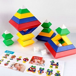 головоломка пирамидка 2шт/уп. игрушка
