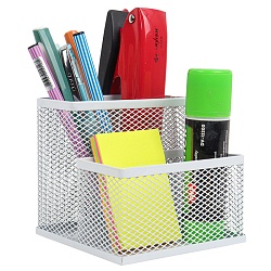 органайзер настольный металлический 2 отделения