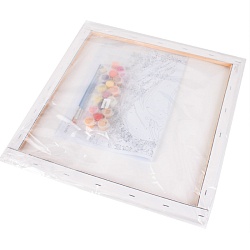 набор для творчества "рисование по номерам" 40*40см  важный лев