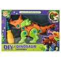 Конструктор "Dinosaur" винтовой Трицератопс
