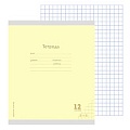 Тетрадь  12л клетка крупная  цв. обл "Классика New"