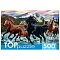 пазлы  500 элементов табун лошадей в горах