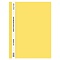 папка-скоросшиватель а4 жёлтая 120/180мкм