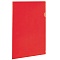 папка-уголок  а4 "brauberg" 0,10мм красная