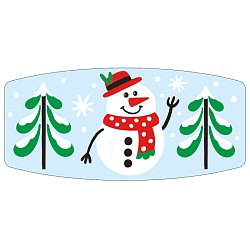 набор для творчества. кружка под роспись "снеговик"