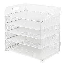 лоток металлический 5 секций цвет белый