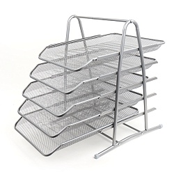 лоток горизонтальный металлический 5 секций