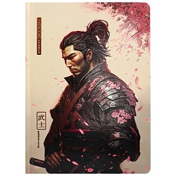 книжка записная  а5  80л "самурай" 7бц