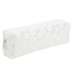 пенал на молнии белый