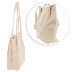 сумка холщовая 38*34*11см бежевый