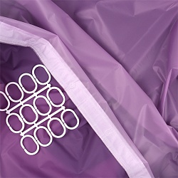 шторка для ванной с кольцами 180*180см ассорти