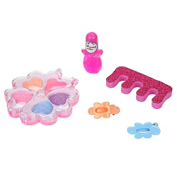 косметика для девочек (тени д/век, лак д/ногтей,заколки)