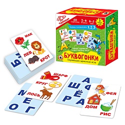 игра карточная "буквогонки" турбодум