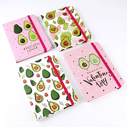 Блокнот 10,5*14,5см 80л "AVOCADO" ассорти /4вида/