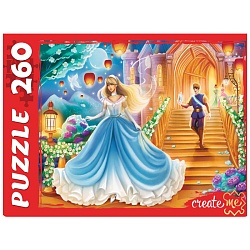 пазлы  260 элементов золушка после бала