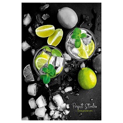 ежедневник недатированный  а5  80л. "лёд и лайм" 