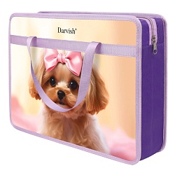 папка детская с ручками "милая собачка"