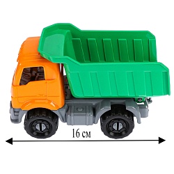 машинка самосвал "ярослав" строительный16см