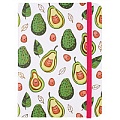 Блокнот 10,5*14,5см 80л "AVOCADO" ассорти /4вида/