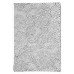 обложка на паспорт искусственная кожа с текстурой 2 отделения jade.серый