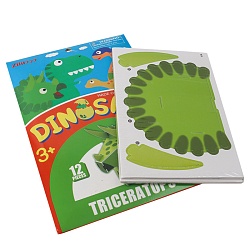 пазл 3d "dinosaur" triceratops. игрушка