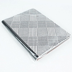 книжка записная 13,5*19см  "darvish" обложка кожзам с узором и цветным срезом