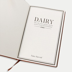 ежедневник а5 недатиров. 100л обложка кож.зам. серая