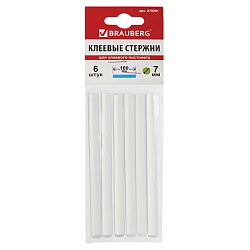клеевые стержни для пистолетов 7мм длина 100мм 6шт/уп