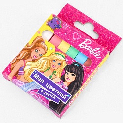 мелки цветные  6 шт "barbie"